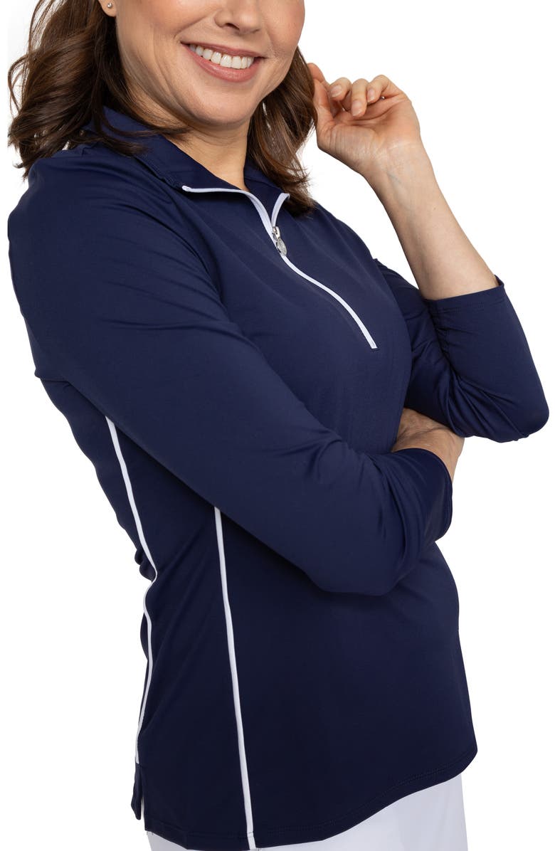 KINONA Keep It Covered Long Sleeve Golf Top, Alternate, color, 