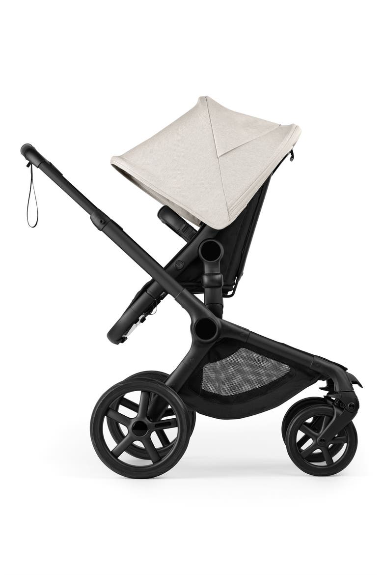 Fox 5 Renew Stroller with Bassinet, Alternate, color, MISTY WHITE