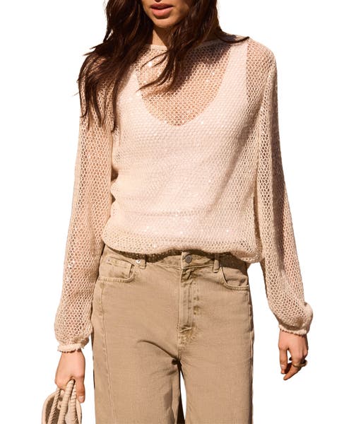 Sequin Layered Balloon Top