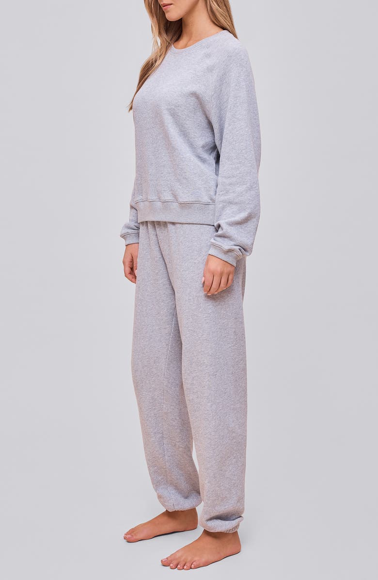 Papinelle Most Wanted Long Sleeve Cotton Blend Sweatshirt, Alternate, color, Grey