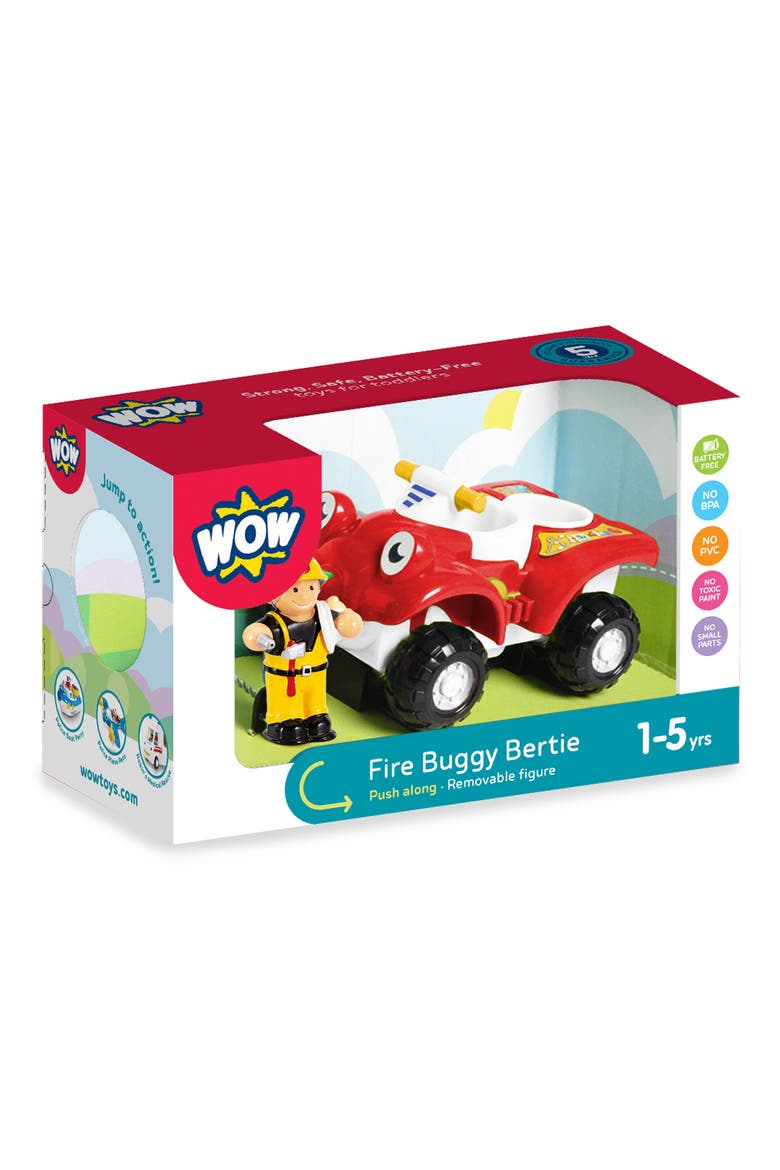 Fire Buggy Bertie Toy, Alternate, color, RED / YELLOW
