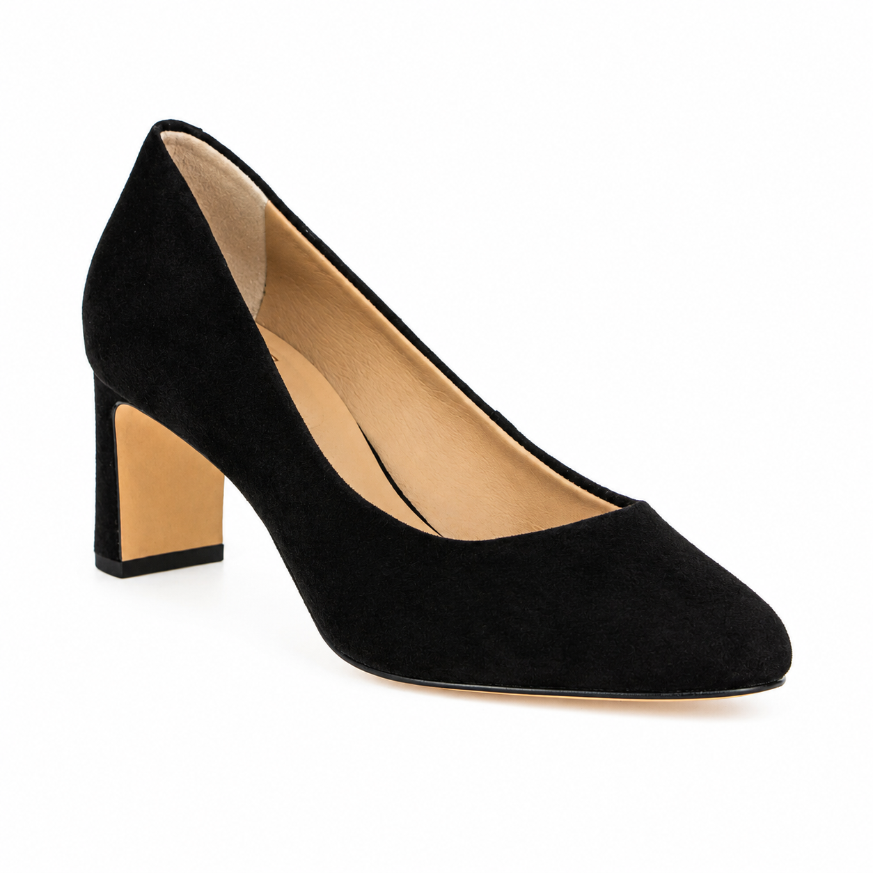 Julia, Suede Pump, Main, color, Black
