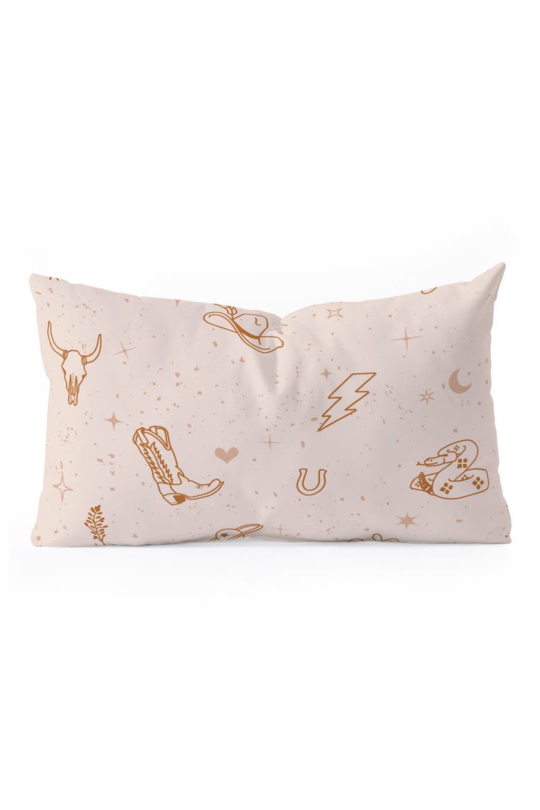 Stripes Lumbar Throw Pillow, Main, color, BEIGE