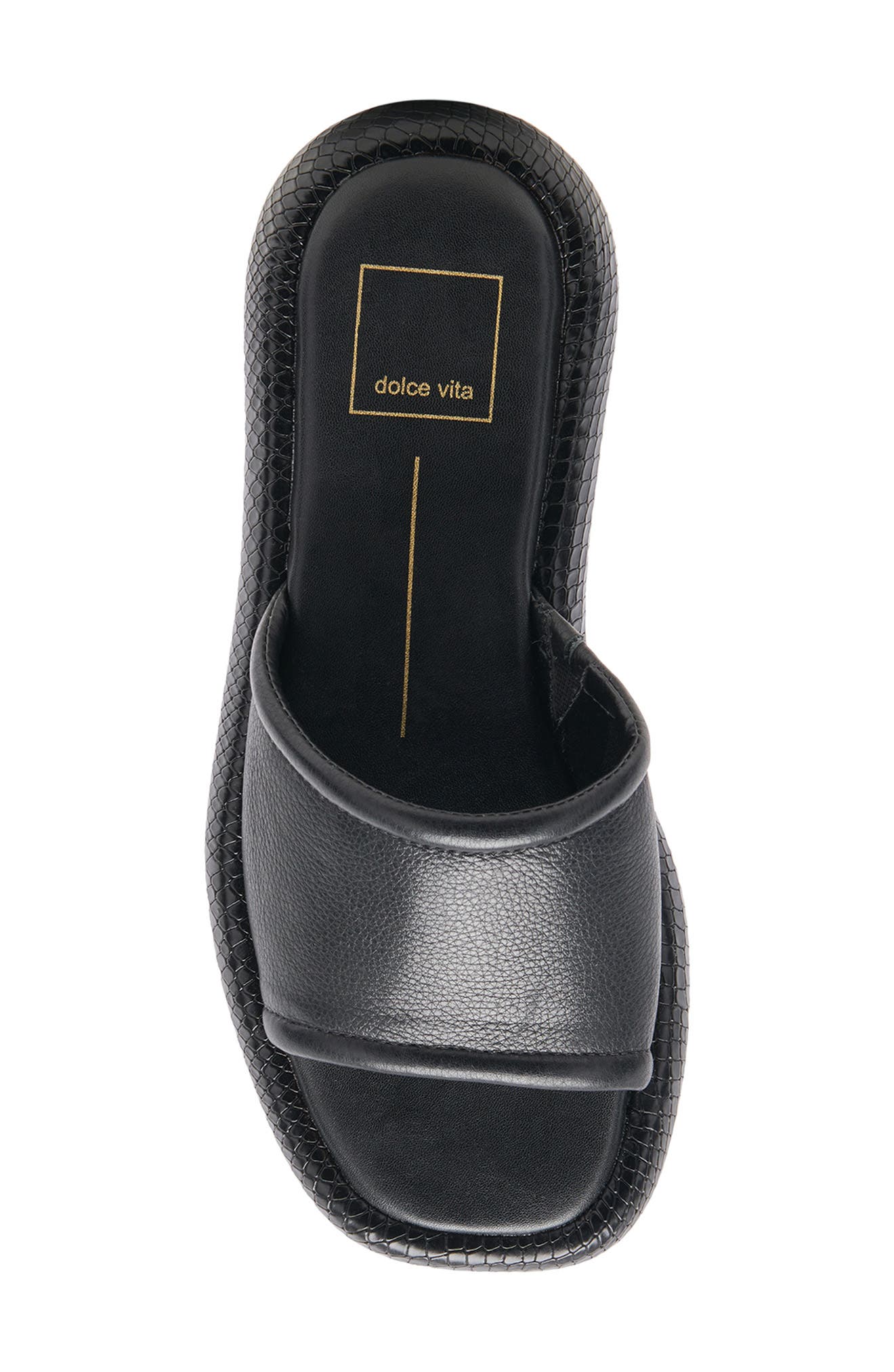 Dolce Vita Aisha Platform Slide Sandal, Alternate, color, 