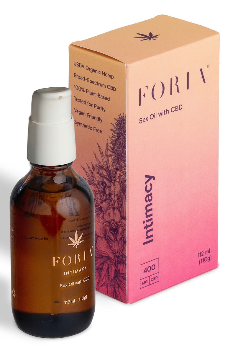FORIA Intimacy Sex Oil with CBD, Alternate, color,