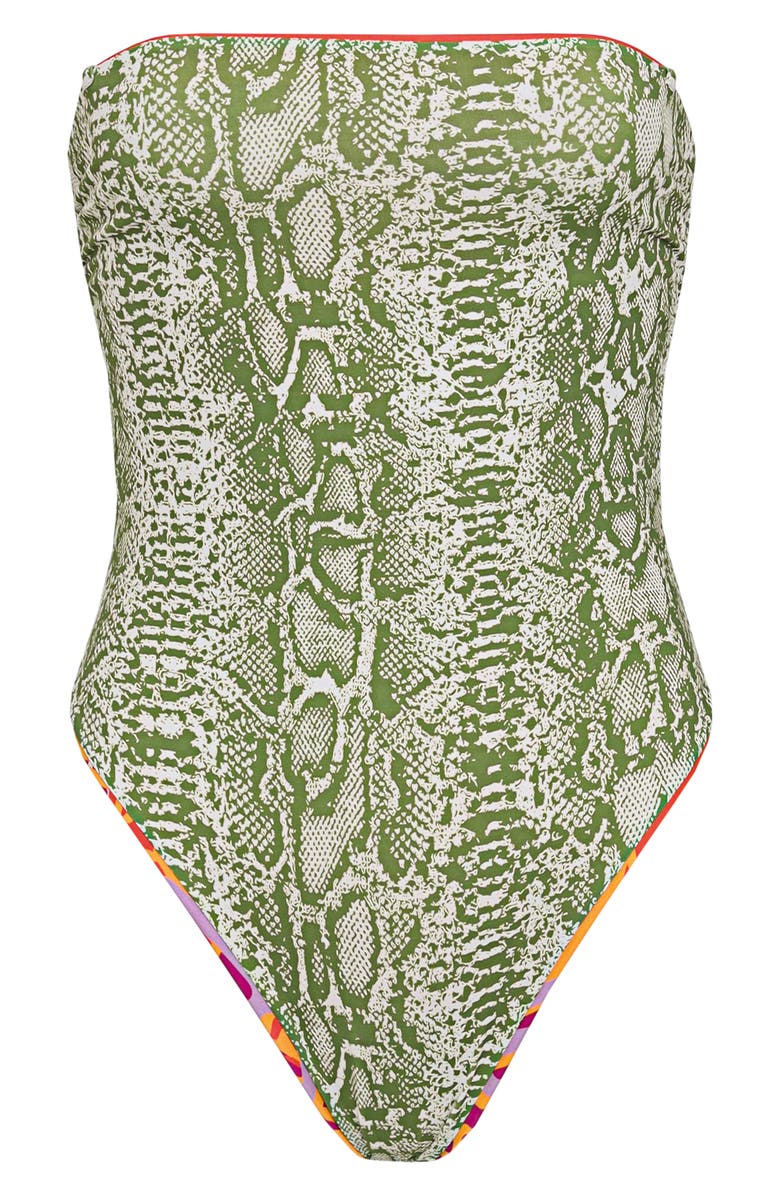 Maaji Dream Ohana Reversible One-Piece Swimsuit, Alternate, color, Purple