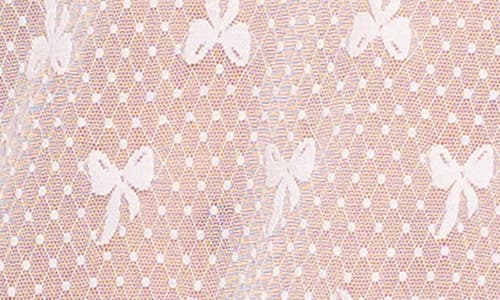 In Bloom By Jonquil Maggie Bow Mesh Short Pajamas In Pink