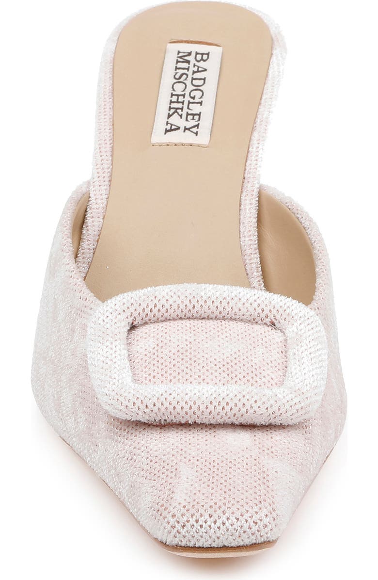 Badgley Mischka Bridal Graylynn Mule, Alternate, color, Dusty Pink