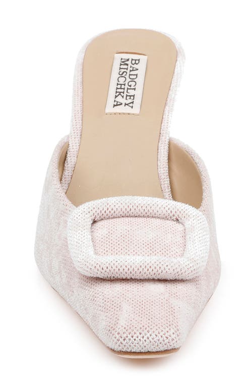 Badgley Mischka Bridal Graylynn Mule In Pink