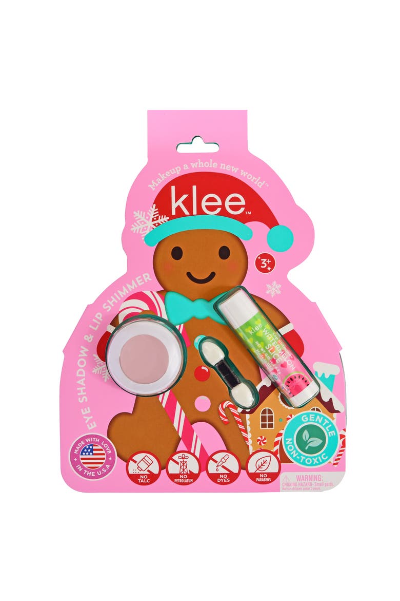 Snowflake Shimmer - Kids' Holiday Eye Shadow and Lip Shimmer Set, Alternate, color, Multi