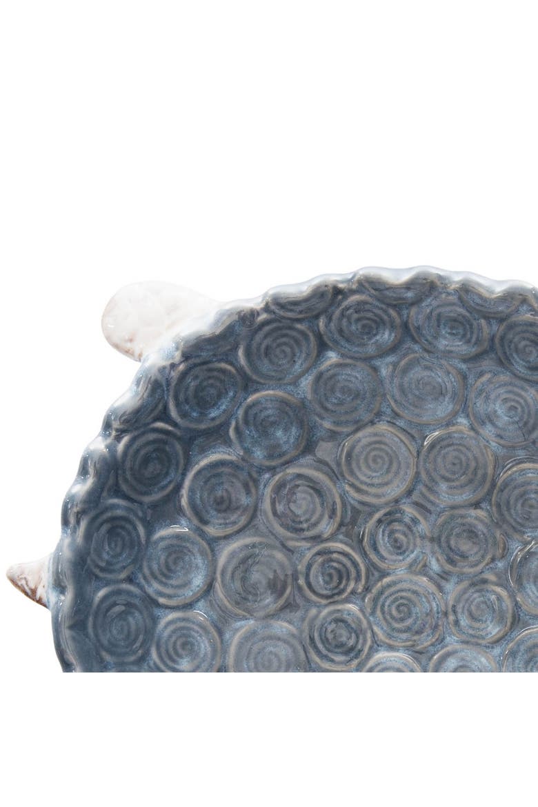 Sea Turtle Decorative Plate 8.35" x 9.75", Alternate, color, Gray
