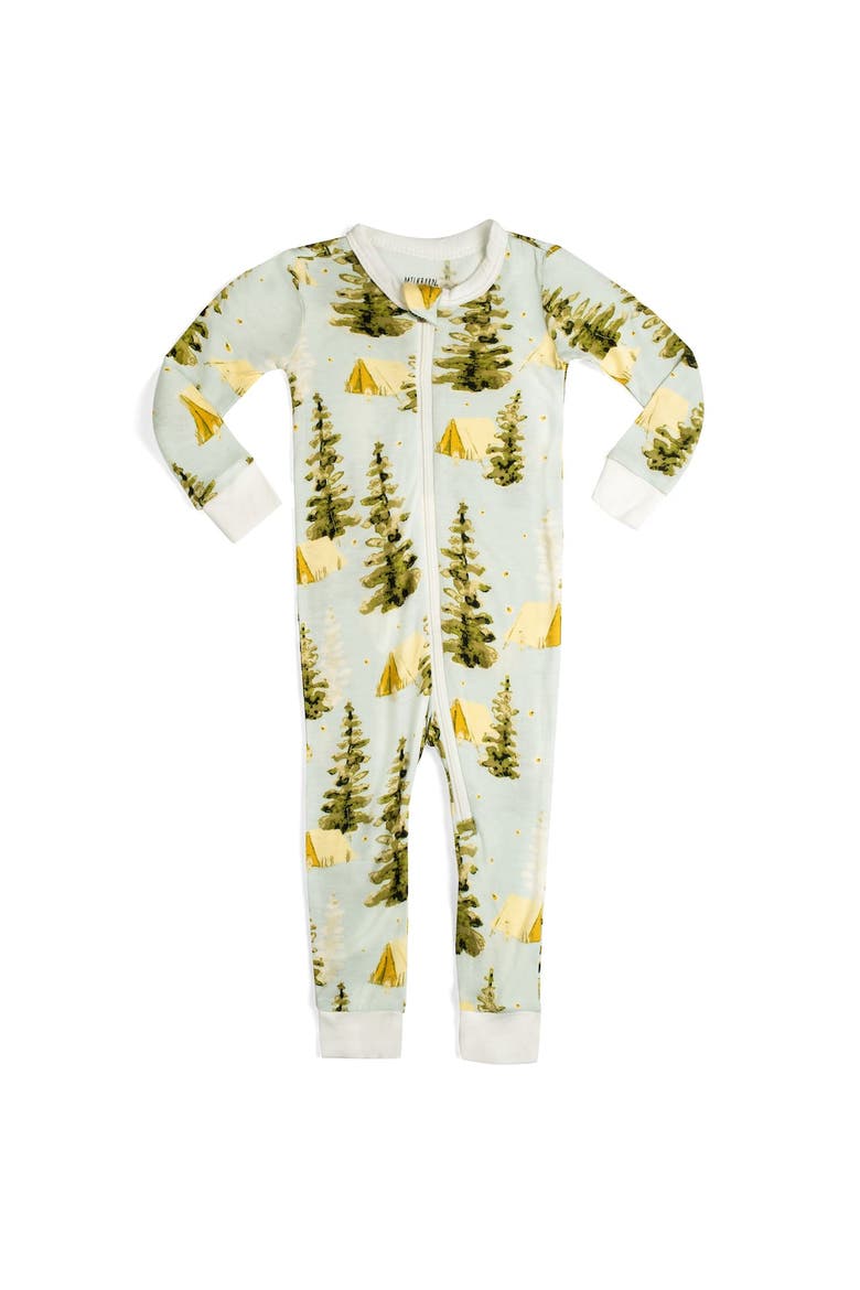 Zipper Pajama, Main, color, Camping