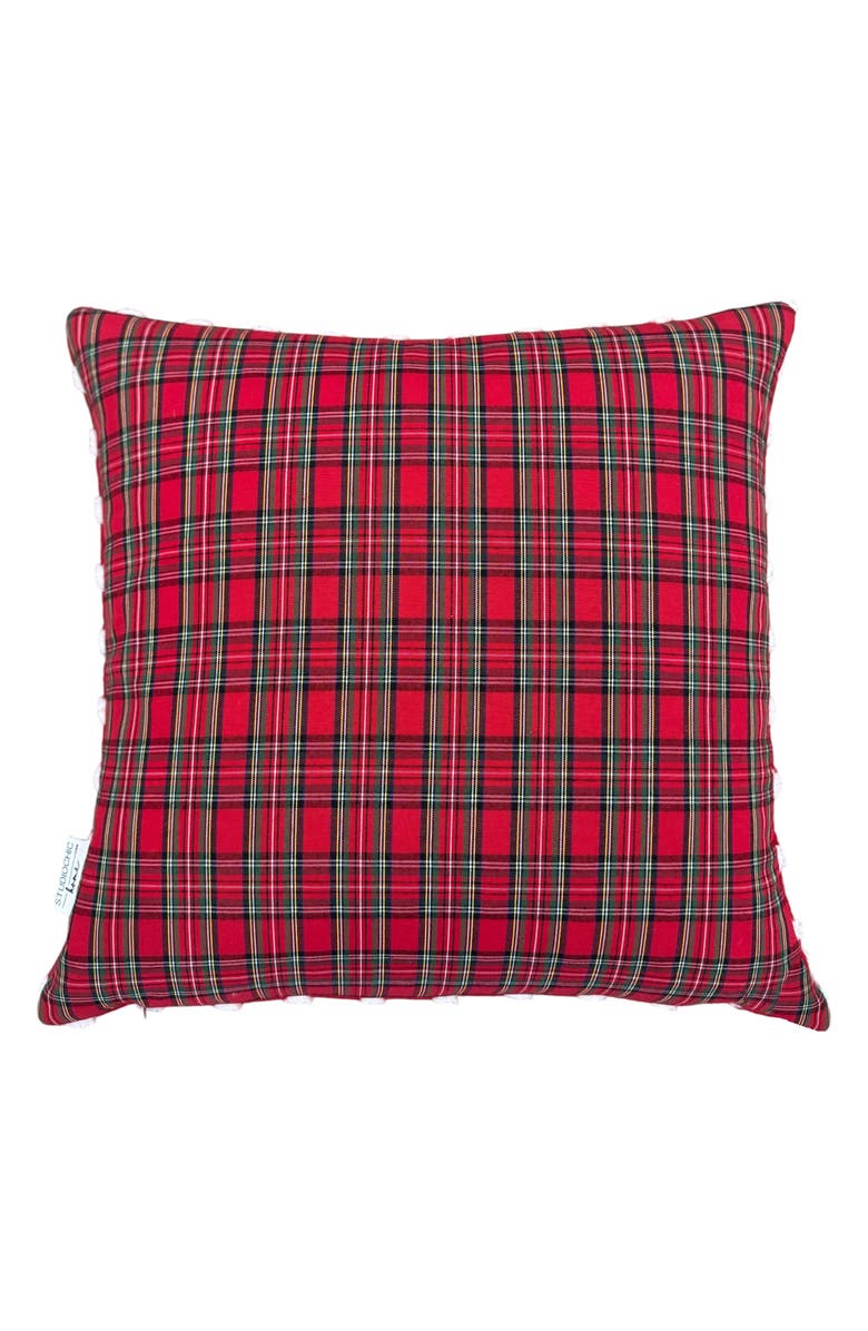 STUDIOCHIC Scottie Decorative Throw Pillow, Alternate, color, Red / White