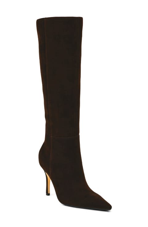 Gerty Wide Calf Knee High Boot