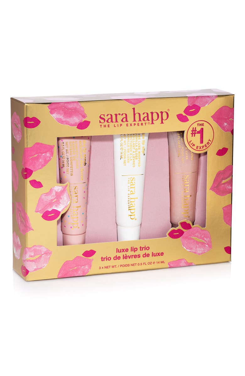 sara happ<sup>®</sup> Luxe Lip Trio, Main, color,