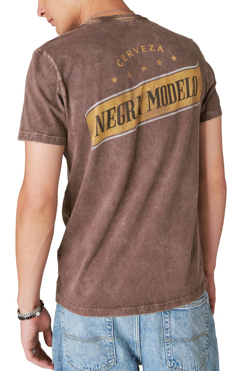 Lucky Brand Negra Modelo Graphic T-Shirt, Alternate, color, 