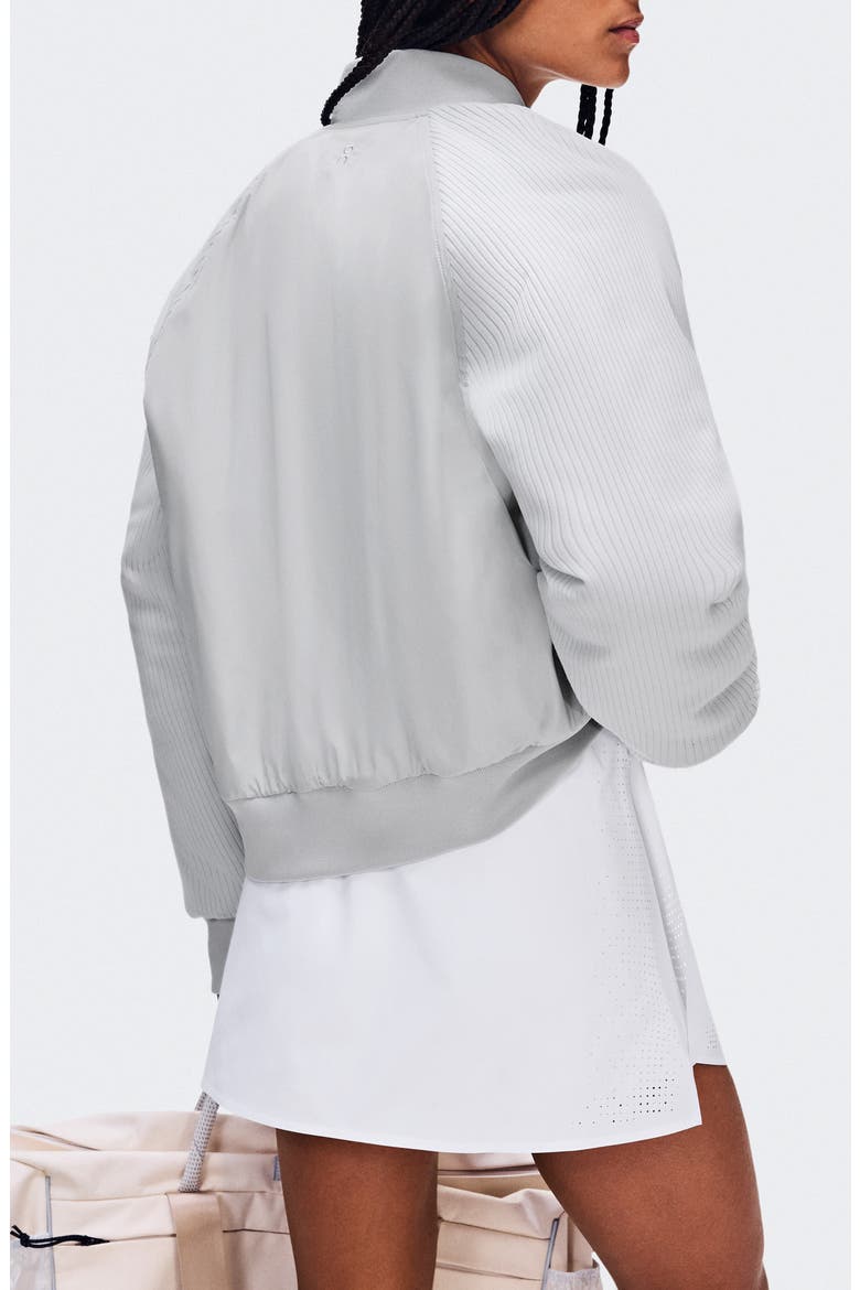 Courtside Bomber Jacket, Alternate, color, GLACIER