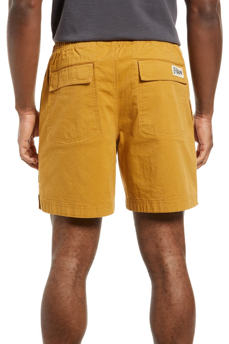 Dry Falls Drawstring Shorts, Alternate, color, MUSTARD