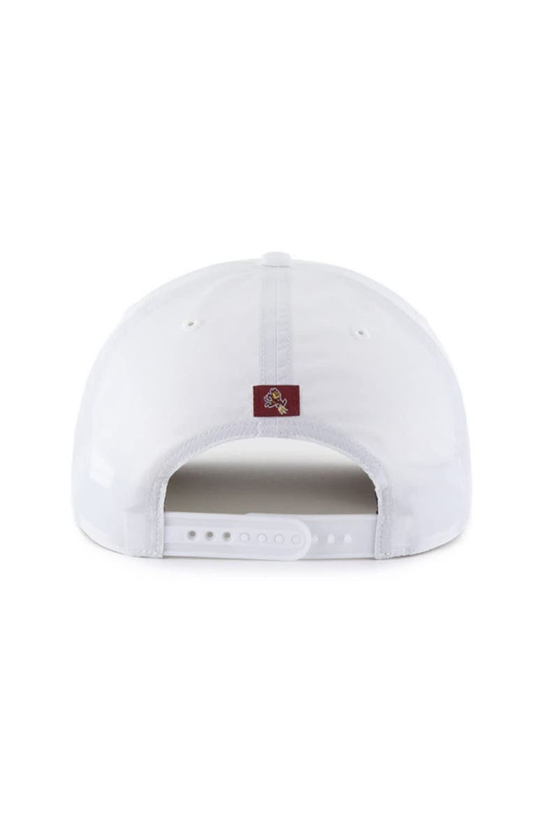 '47 Men's '47 White Arizona State Sun Devils Condor Hitch brrr° Adjustable Hat, Alternate, color, 