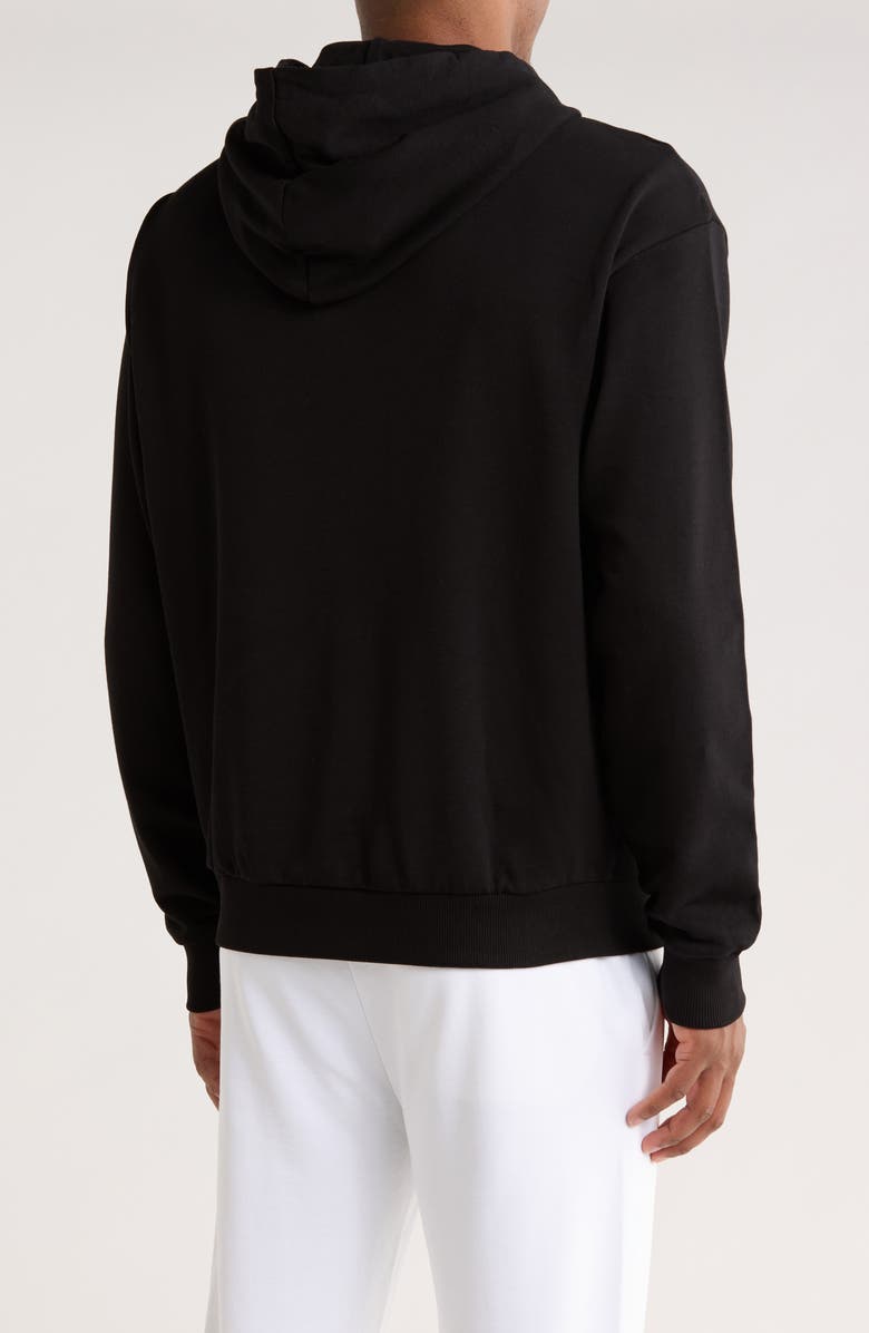 HUGO Diridood Graphic Hoodie, Alternate, color, Black