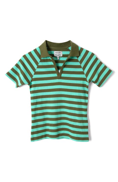 Delphi Stripe Polo Shirt