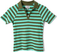 Damson Madder Delphi Stripe Polo Shirt