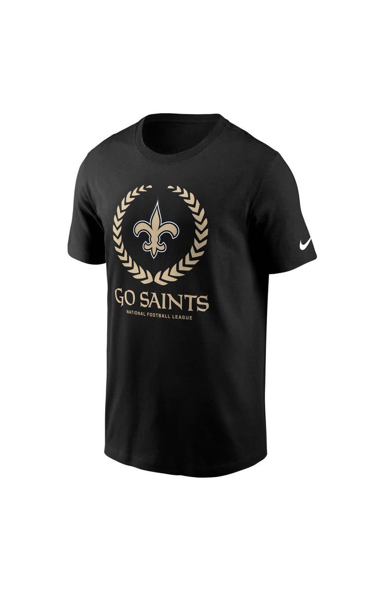 Nike Men's Nike Black New Orleans Saints Primetime Local Essential T-Shirt, Alternate, color, Black