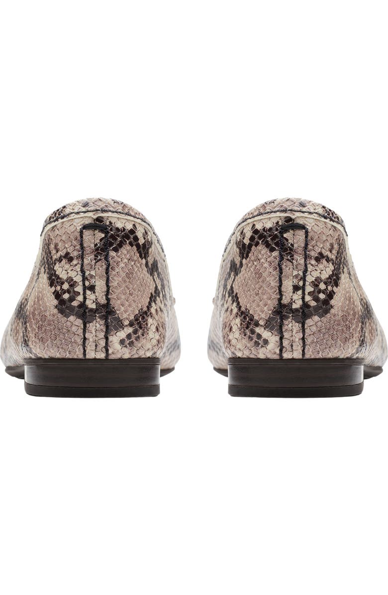 Clarks<sup>®</sup> Fawna Lily Ballet Flat, Alternate, color, Snake Print