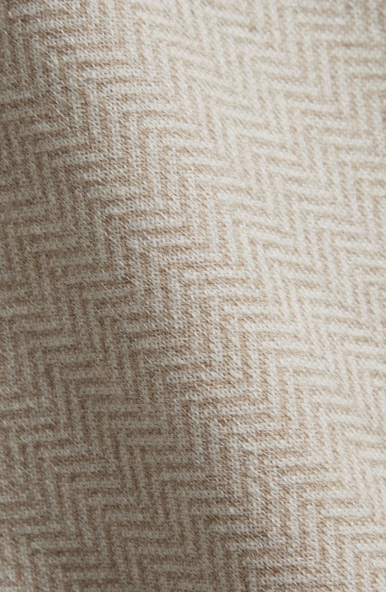 Rhone Emerson Knit Wool & Cashmere Hoodie, Alternate, color, Stone Heather