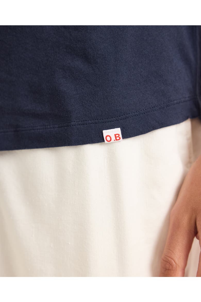 Ob V Tailored Fit V-neck T-Shirt, Alternate, color, NAVY