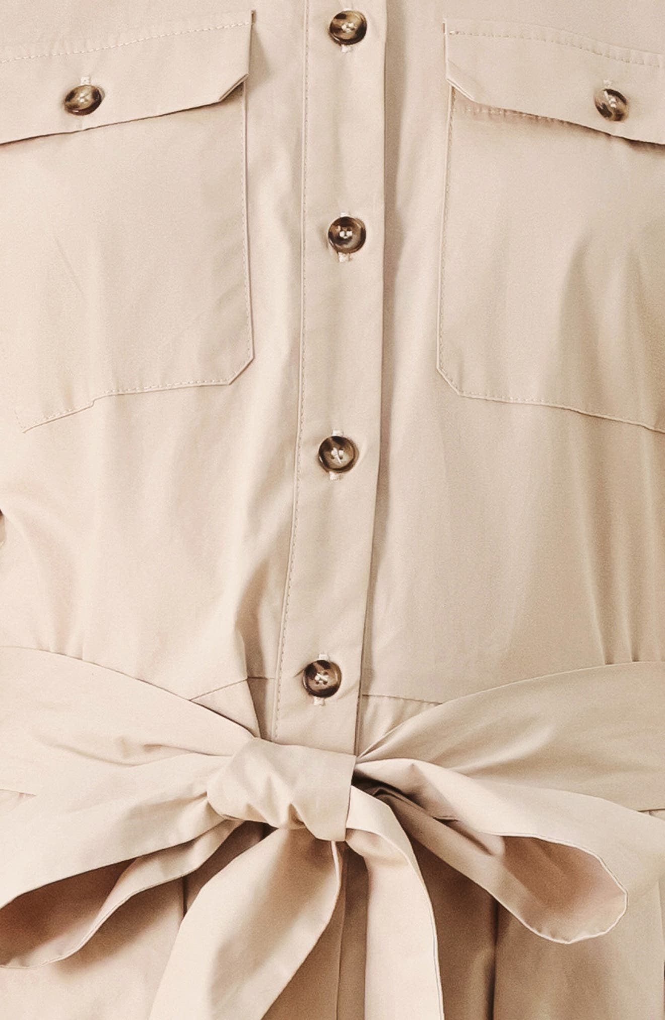 FREEMARKET Cotton Midi Shirtdress (Women) | Nordstromrack