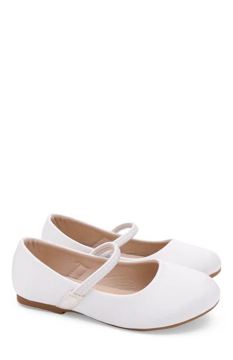 Freeman Satin Mary Jane Flats (Toddler, Little Kid & Big Kid)
