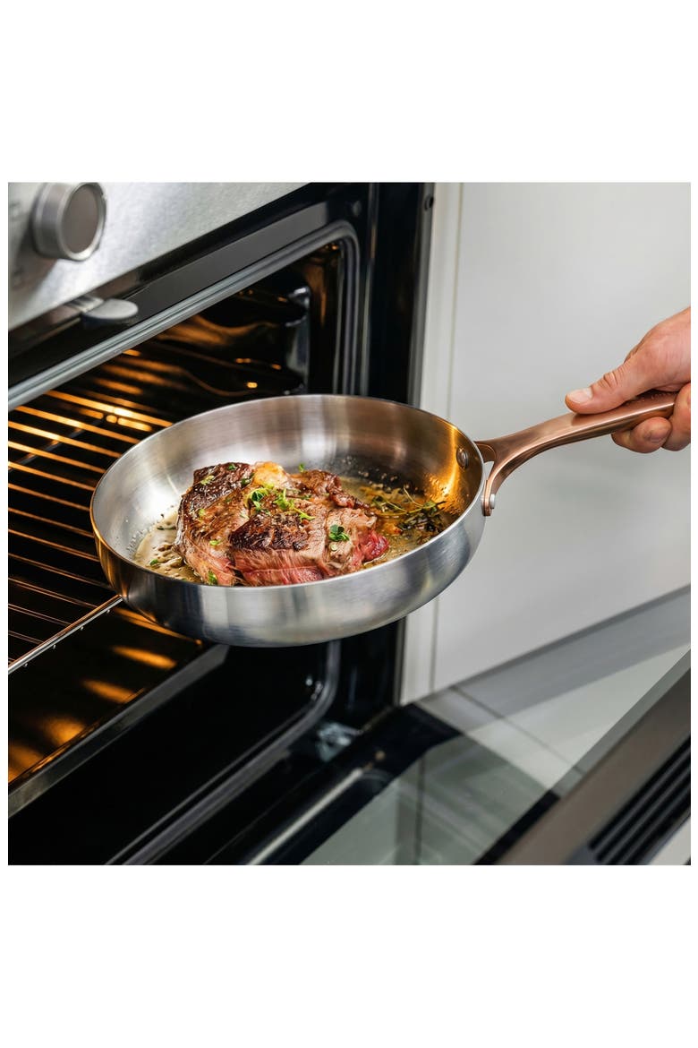 Belly Tri-Ply Stainless Steel 5-Piece Cookware Set, Alternate, color, WARM BLUSH