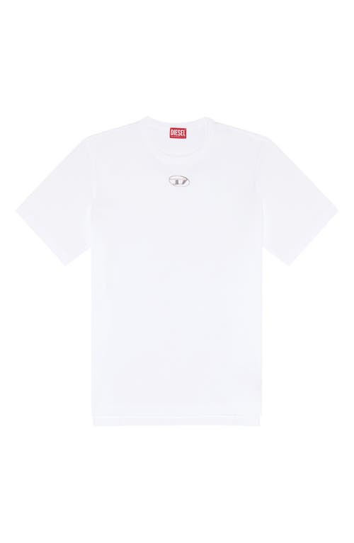 Diesel ® Metallic Oval D Logo T-shirt