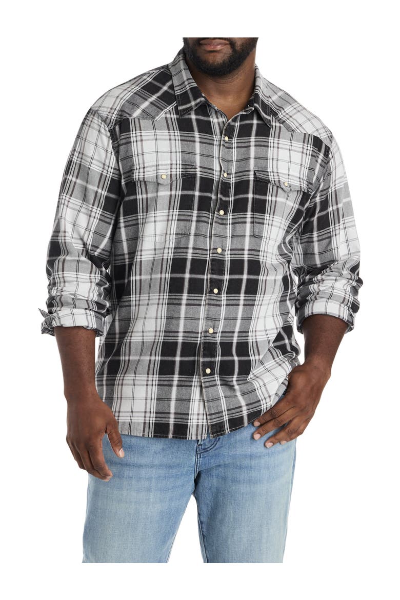 Big & Tall Masa Western Sport Shirt, Main, color, CREAM MULTI
