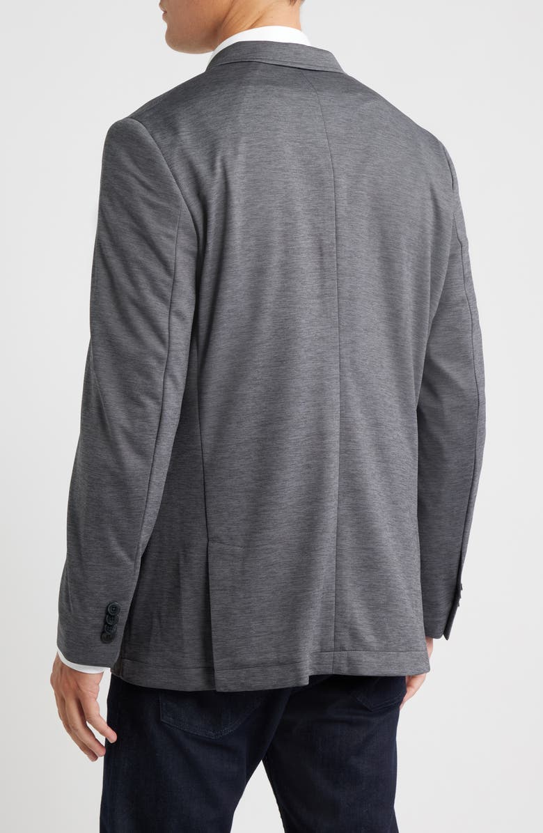 Johnston & Murphy XC4<sup>®</sup> Cool Degree<sup>™</sup> Heathered Grey Sport Coat, Alternate, color, Charcoal