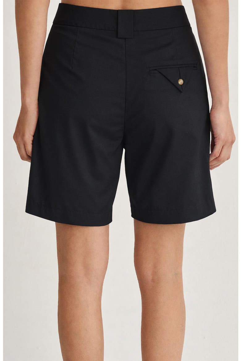 Tailored Trouser Shorts, Alternate, color, Black