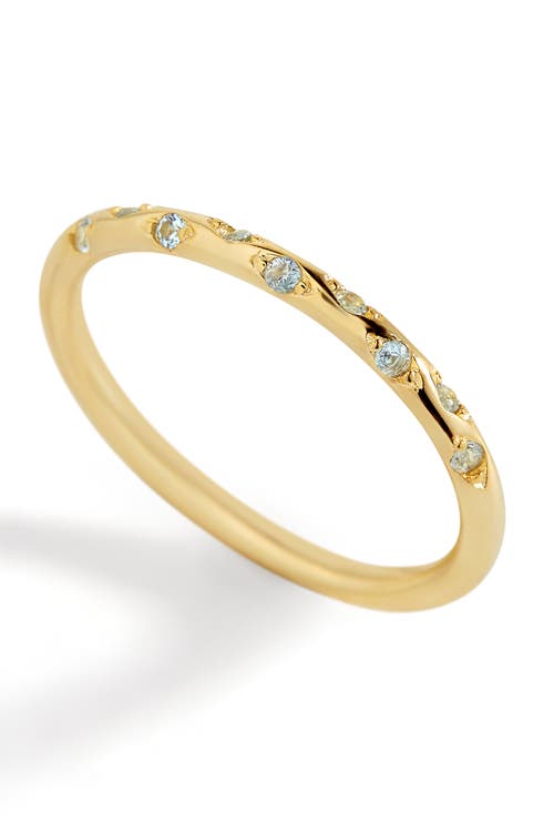 Mint & Lily Dainty Constellation Birthstone Ring