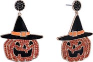 Hallmark Halloween Jack-O-Lantern Earrings