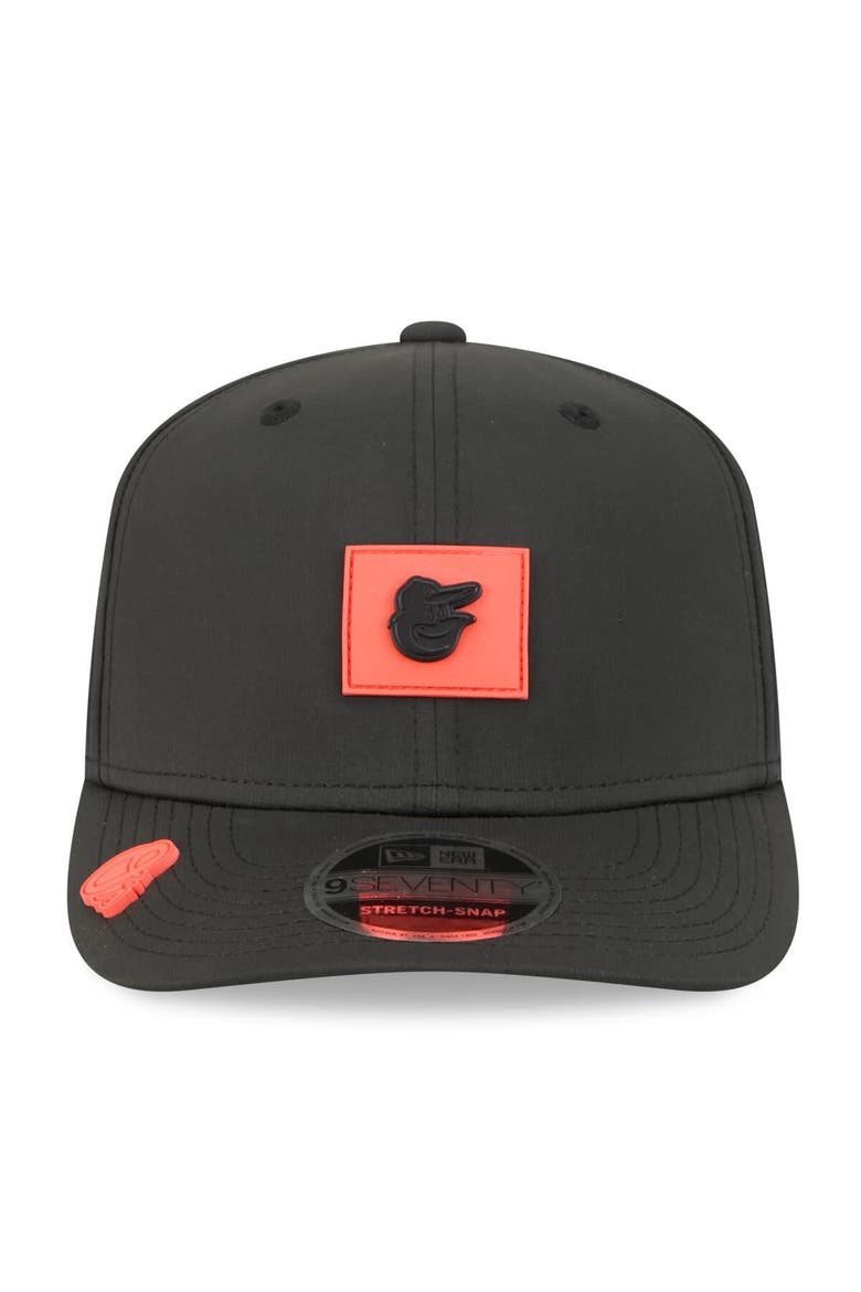 Men's New Era  Black Baltimore Orioles 2026 Clubhouse 9SEVENTY Adjustable Hat, Alternate, color, Black