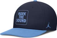 Jordan Brand Men's Jordan Brand Navy/Carolina Blue North Carolina Tar Heels 2025 Sideline Campus Pro Local Snapback Hat
