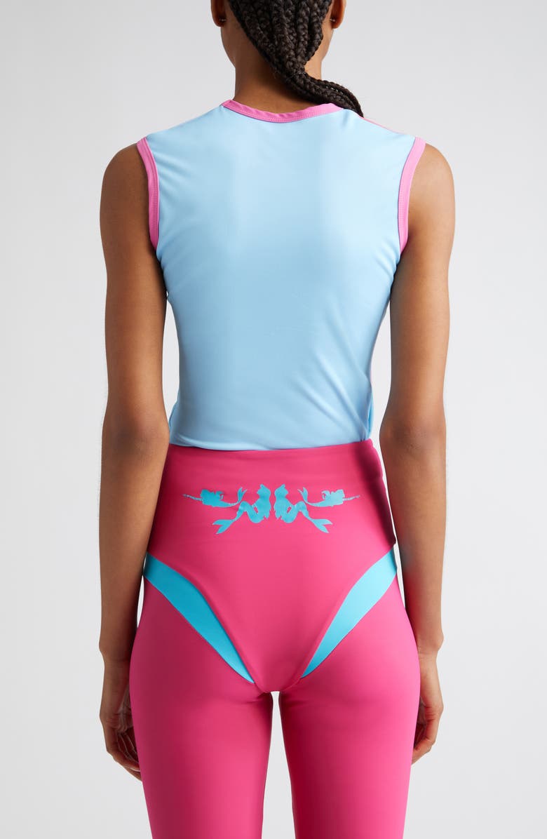 Marshall Columbia x Disney 'The Little Mermaid' Blurred Print Jersey Tank, Alternate, color, Blue