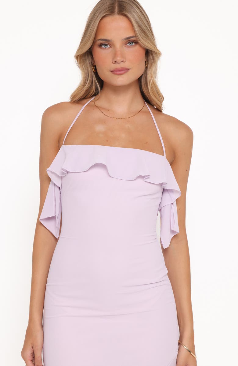 Petal & Pup Illuka Ruffle Maxi Dress, Alternate, color, Lilac
