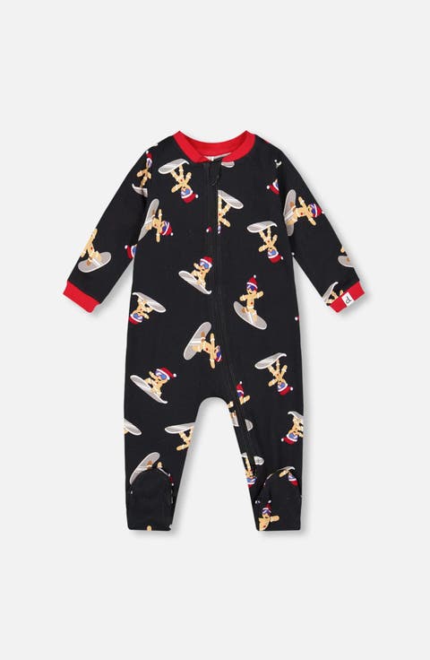 One-Piece Organic Cotton Pajama Cookie (Baby)
