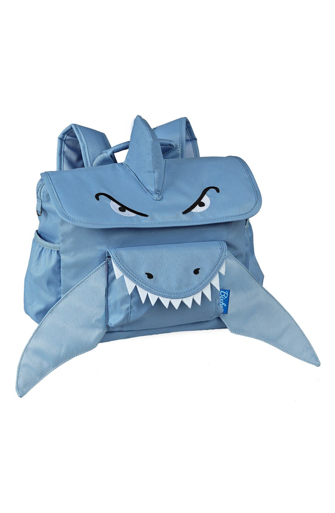 Bixbee 'Shark' Water Resistant Backpack, Main, color, 