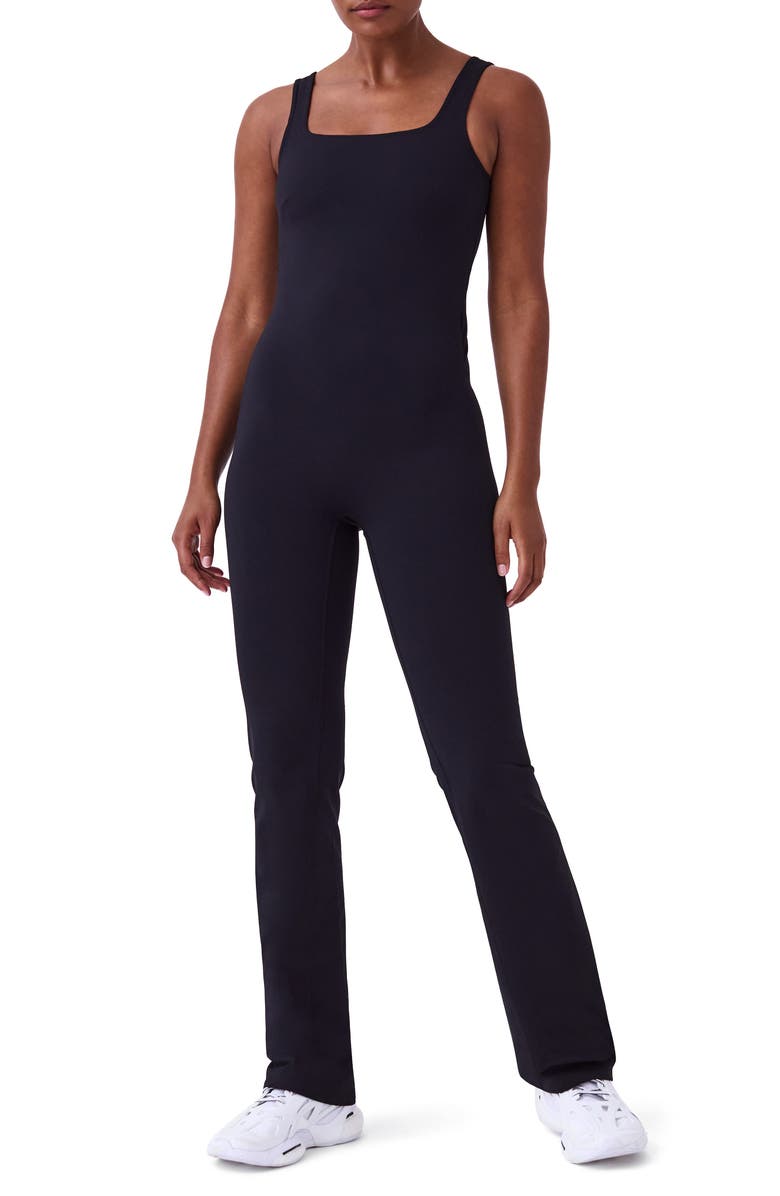 SPANX<sup>®</sup> SPANXshape<sup>™</sup> Booty Boost<sup>®</sup> Flare Jumpsuit, Main, color, 