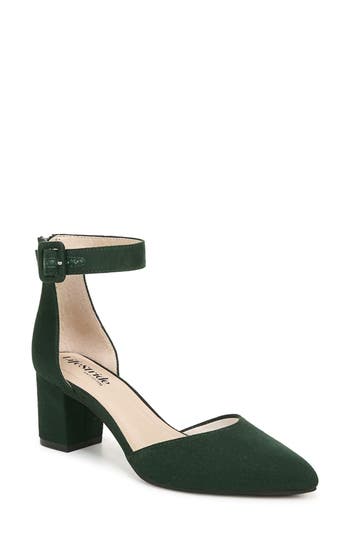 LIFESTRIDE LIFESTRIDE ADMIRE ANKLE STRAP POINTED TOE PUMP 