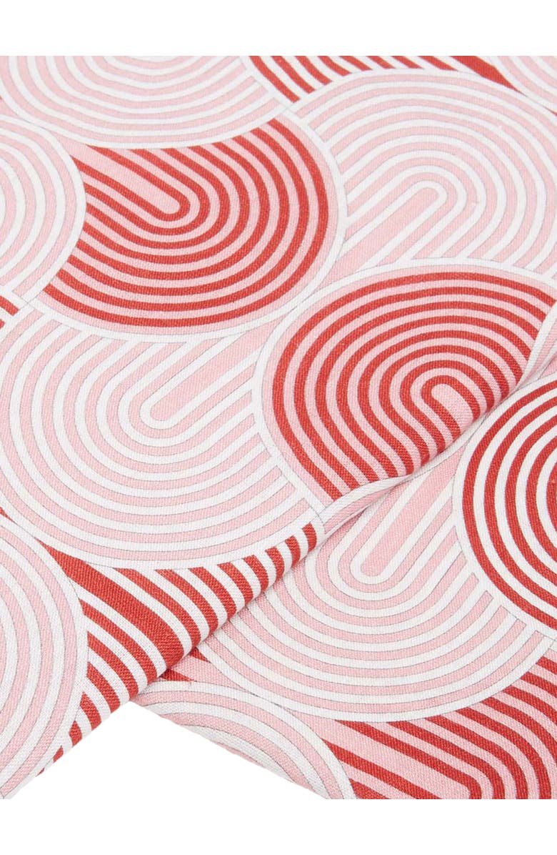 La DoubleJ Medium Tablecloth (180X280) Slinky Red, Alternate, color, Slinky Red