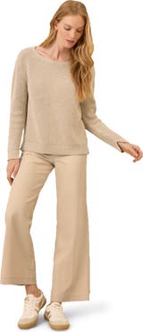 Pact Luxe Knit Boatneck Sweater