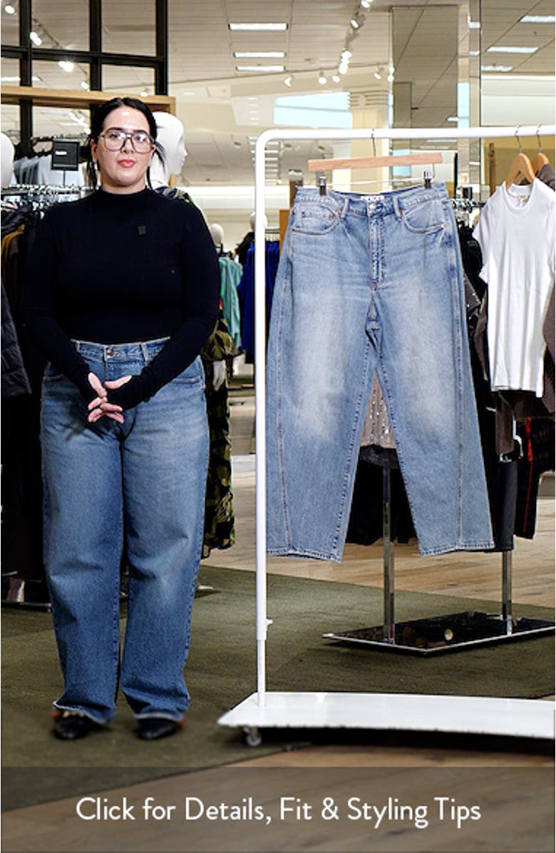 Westward High Waist Ankle Barrel Jeans, sales video thumbnail